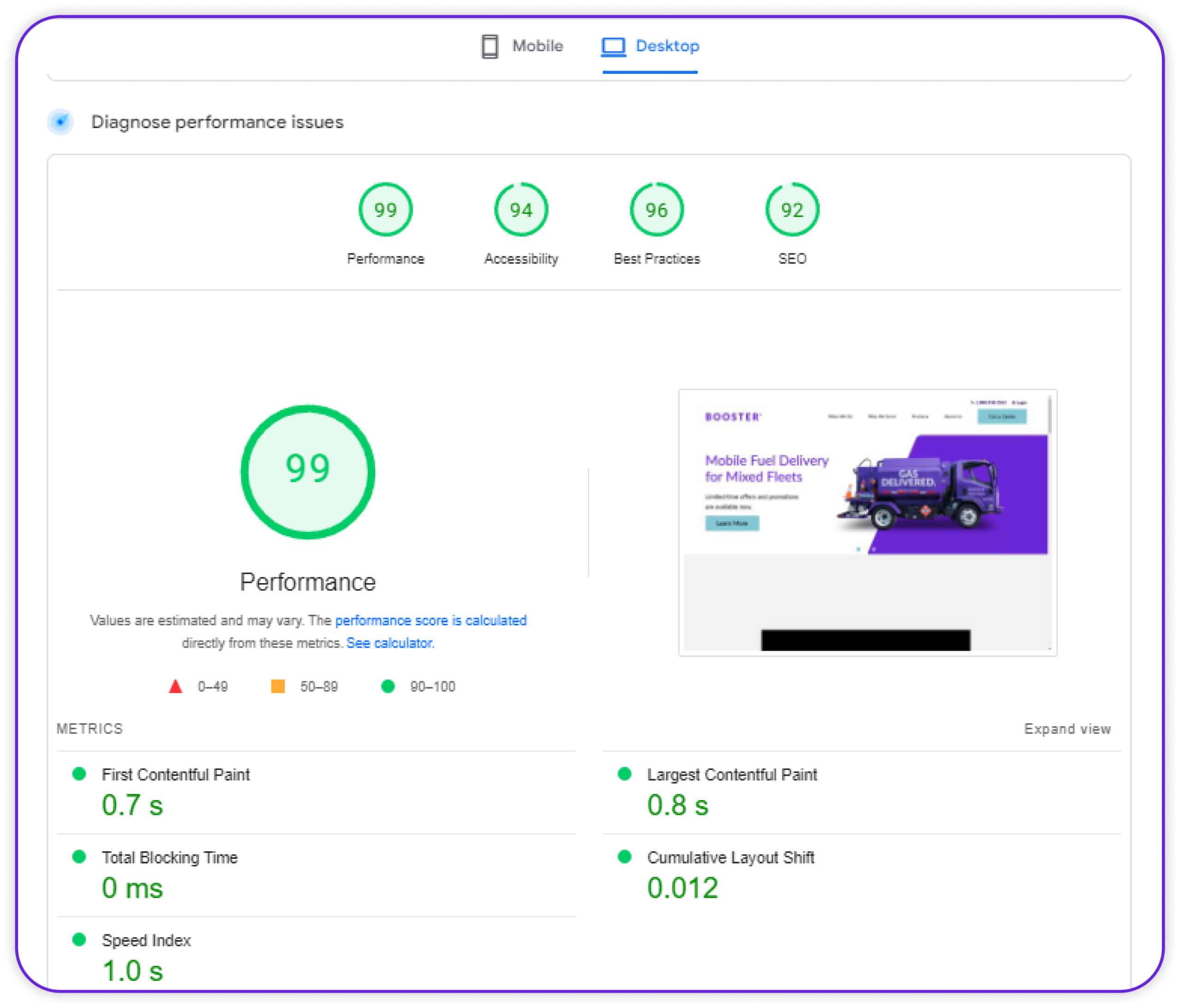 Improve Website Speed